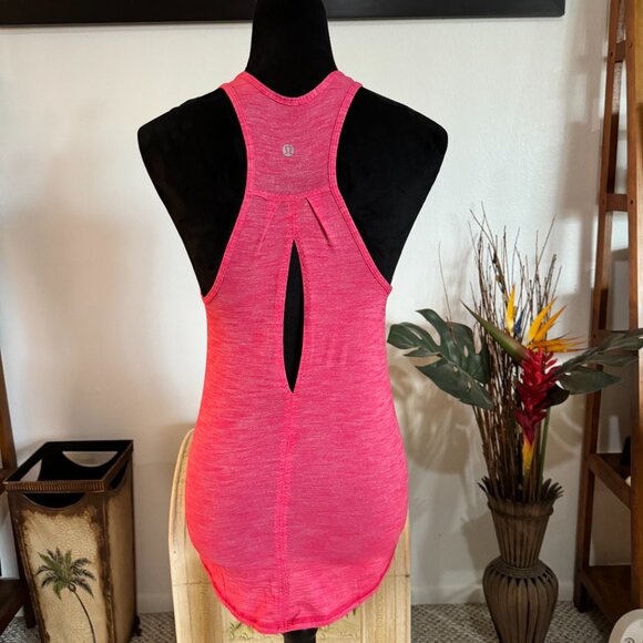 Lululemon Women's Salute the Sun Singlett II Tank Top Size 6 Pink - Picture 5 of 7